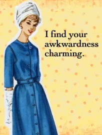 I Find Your Awkwardness Charming Gift Tag